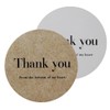 BAY LETTERPRESS Thank You Stickers, 51 Sheets, Wrapping, Diameter 1.2