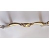 S-Products EQUESTRIAN D-RING CURVED MOUTHPIECE DOUBLE JOINTED LOZENGE HORSE SNAFFLE