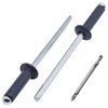 SKIR'CO Pack of 350 blind rivets painted 4.0 x 14