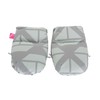 1 pair of hand warmers for prams made of soft