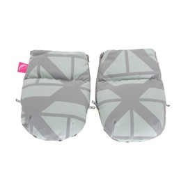 1 pair of hand warmers for prams made of soft shell