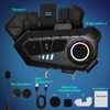 Mobestech Wireless Motorcycle Helmet Headset Mount Speaker Plastic