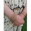 Starain Gold Beaded Bracelets for Women Stackable Gold Bead Ball
