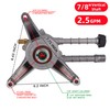 youjupazi 7/8" Shaft Vertical Pressure Washer Pump 2600-3000 PSI @2.5