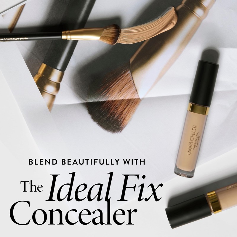 LAURA GELLER NEW YORK Angled Precision Concealer Brush - Professional