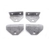 4 x 8 Galvanized Swivel Bunk Bracket Kit Compatible for