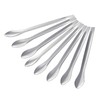 sourcing map Micro Lab Spoons 4.13" Silver 201 Stainless Steel