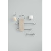 Gerber Gilde Wall-Mount Single Post Toilet Paper Holder
