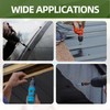 #10 x 3/4" (200 PCS) Black Metal Roofing Screws with