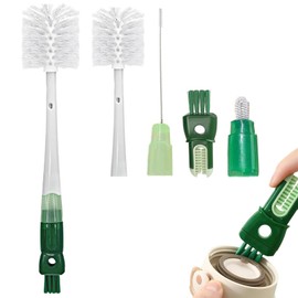 POHOVE Mop Handle Replacement Compatible with Vil-EDA Sp-in Tu-rbo Mop,4 Section 30" to 58" Brooms Cedar Mop Stick,Mop Stick AdjustableStainless Steel Mop Pole for Floor Clean,Universal Fit