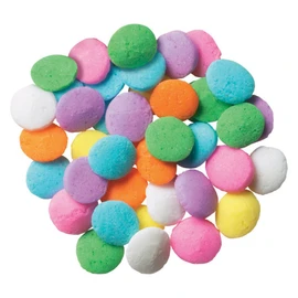 DECOPAC Quins Fancy Sprinkles, 19.5oz, Candy Sprinkles in Handheld Container, Edible Sprinkles For Celebration Cakes, Cupcakes, Cookies - Pastel Sequin Quins