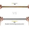 VASLON Copper Head Shower Hose Stainless Steel Extra Long Shower