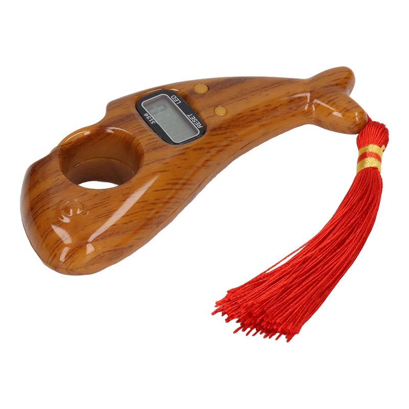 Digital Beads Counter Noiseless Fish Shape Portable Prayer Beads Counter