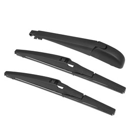 ACROPIX Juego de brazo limpiaparabrisas trasero Conjunto de limpiaparabrisas trasero Reemplazo Compatible con Jeep Compass 2017-2022 para Toyota RAV4 2012-2018 - Paquete de 3
