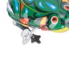 Wind Up Toys, Jumping Frogs Green Metal Jumping Frogs Wind