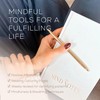 LSW London Mind Notes 6-Month Undated Wellness Journal with Mental