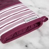 KitchenAid Albany Oven Mitt 2-Pack Set, Beet, 7"x13"