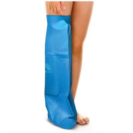 BLOCCS Waterproof Cast Cover for Kids Leg - #CFL77-S - Child Full Leg - (Small)