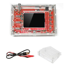 DSO 138 Oscilloscope Kit Open Source with Probe 2.4" TFT 1Msps Digital Oscilloscope Kit with DSO 138 Case + Probe 13803K for Electronic Learning Set