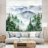 Avinyl - Tapiz de bosque de montaña para recámara, 150