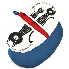 Jijinsha 40915-6 Mitten Trivet Red Sugar Land Charpy Cat