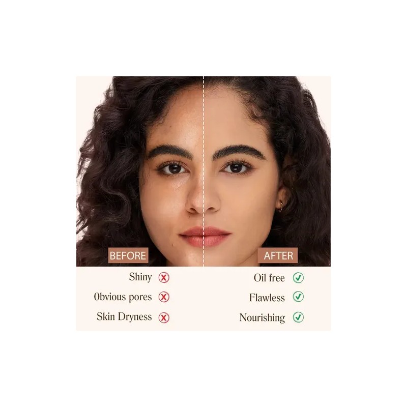 Base Maquillaje Natural Spf 50 Acne Manchas Proteje Unifica