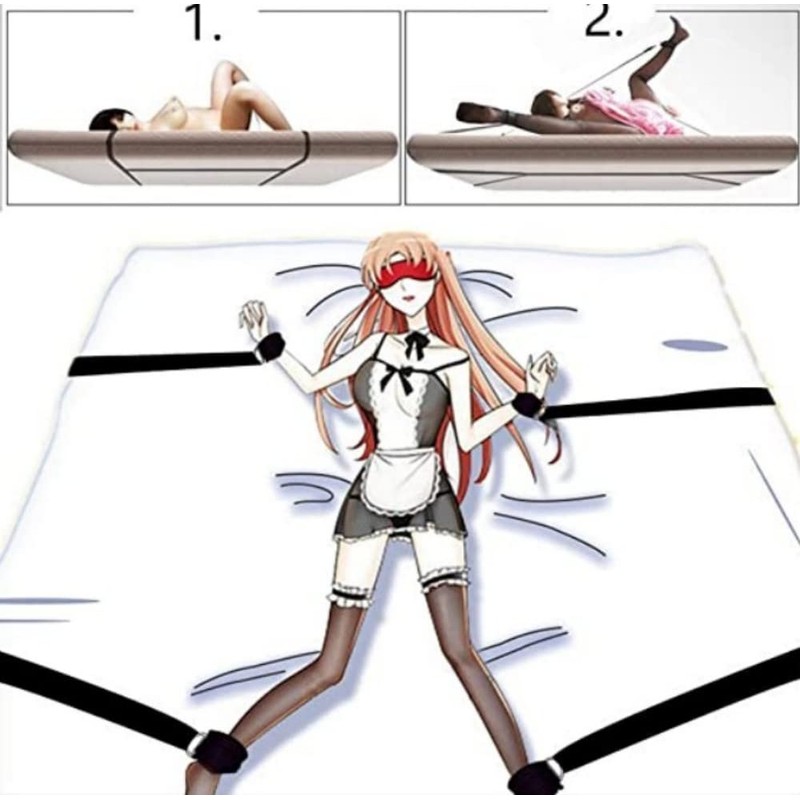QiKKago Adjustable Mattress Strap, Soft and Comfortable with Christmas Decoration-Q