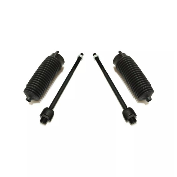 PartsW 4Pc Inner Tie Rod End Rack and Pinion Boots