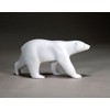 Polar Bear Sculpture by John Perry Pellucida "Free Standing" 10in