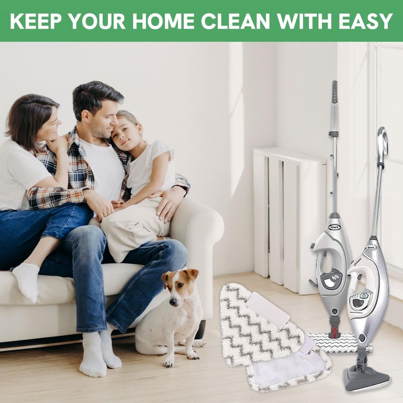 Sgizoku Triangle Steam Mop Replacement Pads for Shark Lift-Away Pro