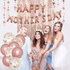 couduan Happy Mothers Day Balloons,16 INCH Inflated Foil Helium Filled