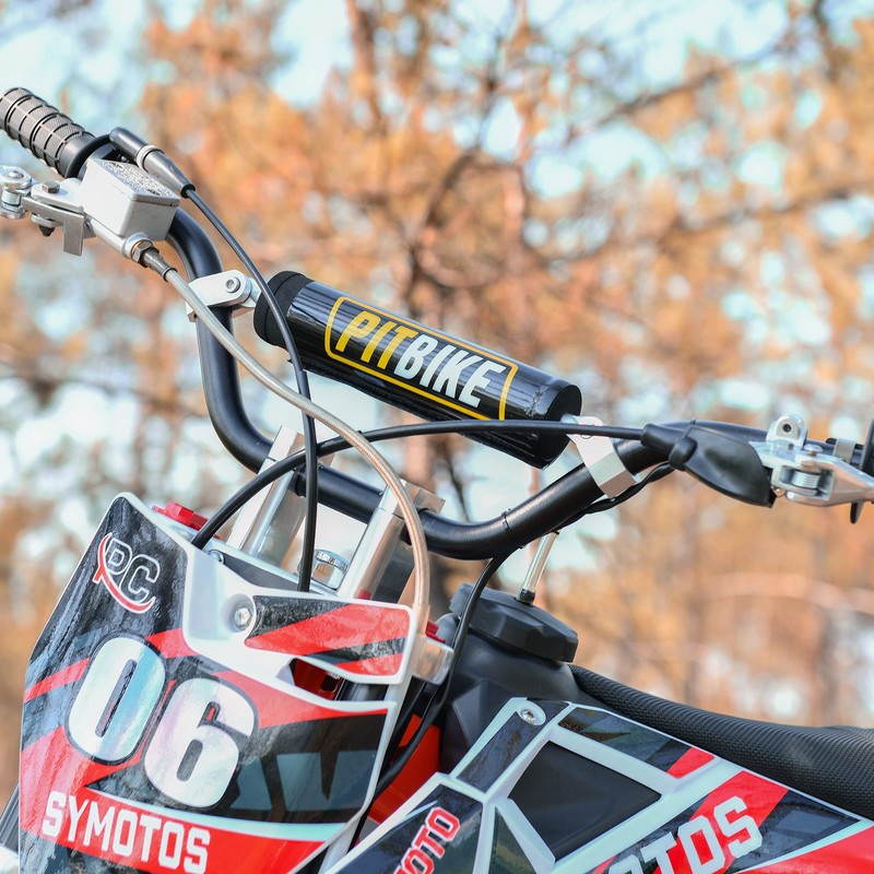 RUTU 7/8" Dirt bike Handlebars with Foam Pad - Motorcycle