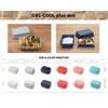 Miyoshi Seisakusho 0101-0188 GEL-COOL Lunch Box with Integrated Ice Pack,