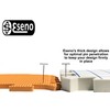 Eseno® 12" x 12" Blocking Mats for Knitting Extra Thick,