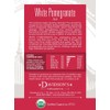 Davidson's Organics, White Pomegranate, 8-count Tea Bags, Pack of 12