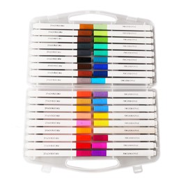 36 Colors Acrylic Paint Marker Pens Professional Waterproof Quick Drying Acrylic Paint Pens for Wood Canvas Stone DIY Crafts