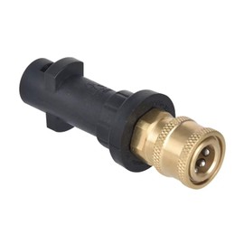 Pressure Washer Gun Adapter, 1/4 Inch Brass Quick Coupling Socket for Kärcher K Series K2, K3, K4, K5, K6, K7 Pressure Washer Foam Cannon