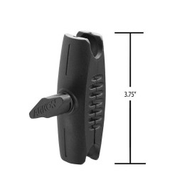 Arkon Robust Series Mount Shaft SP-RM250 25mm/1" RAM Ball Compatible Adapter 3.75" Arm