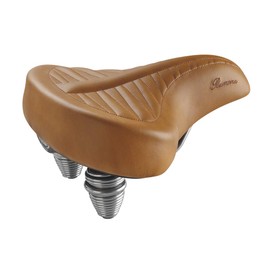 Made In Italy Montegrappa Original Saddle Faux Leather Two Feathers Mod Ramona 1770 (Colour: Honey)