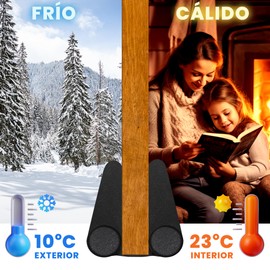 MORE MORA | Guardapolvo para puerta - Protector contra insectos, polvo y ruido - Tope de puerta sellador - Atrapa polvo para puerta - Cubrepolvo para puertas (Gris)