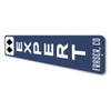 Aluminum Sign Expert Skier Farser Colorado Custom Themed for Ski