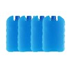 Dranvosk 4Pcs Reusable Refillable Ice Packs for Coolers | Freezer