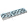 Blue Switch Mechanical Keyboard 104 Keys Backlight Ergonomic Retro Steampunk