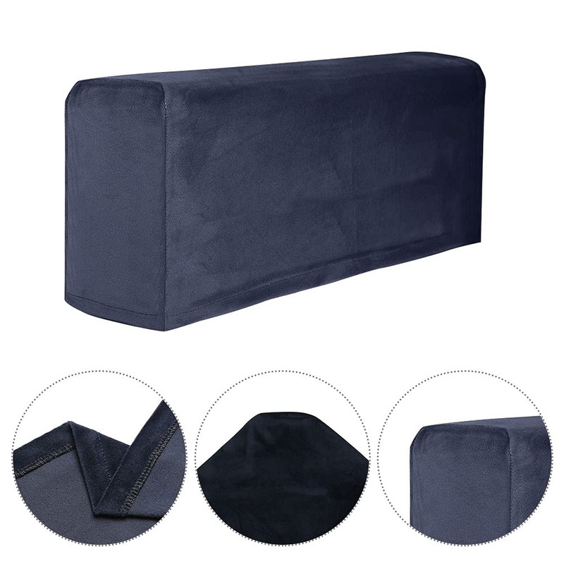 Stretch Couch Arm Covers Set of 2, Elastic Sofa Armrest