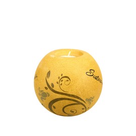 Pavilion Gift Company Comfort Candles 4-1/2-Inch Round Candle Holder, Sisters are Forever Friends