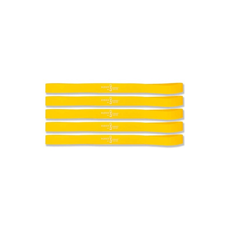 Dittman Training Bands (Set of 5, Yellow, Light) for Training,