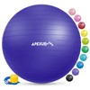 APEXUP Yoga Ball Exercise Ball, Pilates Ball, Anti Slip Stability