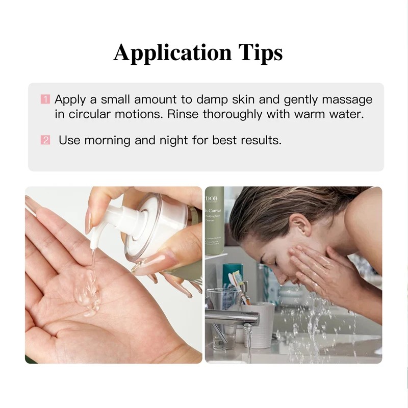Bestselling Korean-style Amino Acid Foaming Facial Cleanser, Deeply Cleansing, Refreshing