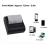 Thermal Printer Bluetooth 203 DPI Accuracy 90mm/s Print Speed Thermal