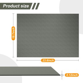 Wiojtry Mini Stair Stepper Mat, Stepper Mat Home Exercise Equipment Mat, Fitness Mat Mini Yoga Mat Floor Protector